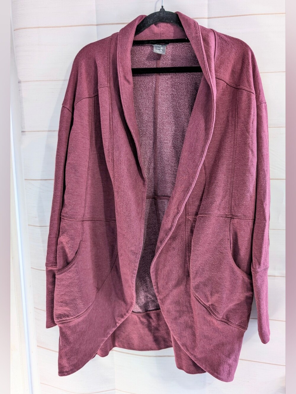 Eddie Bauer Open-Front Shawl Collar Cardigan Size Medium